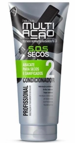 Condicionador Multiacao Abacate S O S Secos