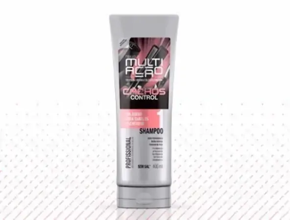 Shampoo Multiação Cachos Control 400ml Helcla