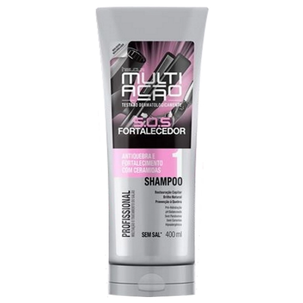 Shampoo Fortalecedor Multiação 400ml Helcla