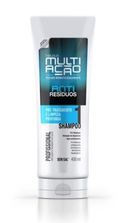 Shampoo Sos Anti Residuos 400ml Multiacao