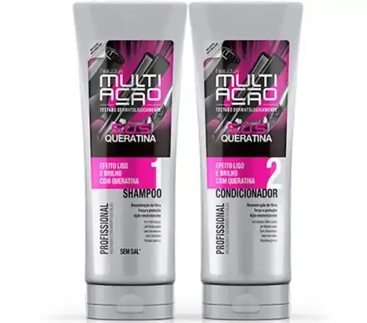 Shampoo Multi Acao 400ml Cond.200ml Sos Redutor