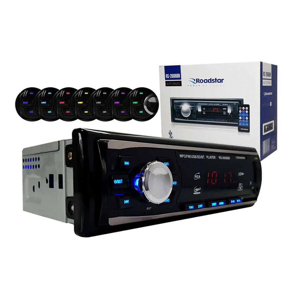 Aparelho de Som Mp3 - ROADSTAR BRASIL RS2606BR