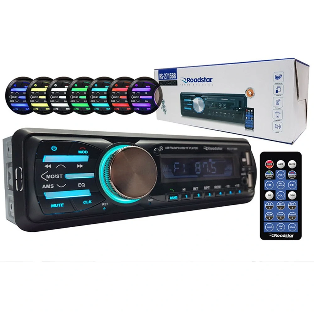 Aparelho de Som 1 Din - ROADSTAR BRASIL RS2715BR