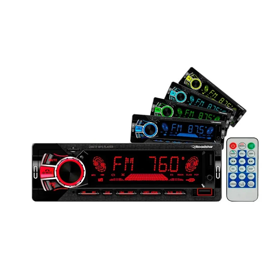 FM/BLUETOOTH/MP3/SD/AUX/RCA - ROADSTAR BRASIL RS2751BR