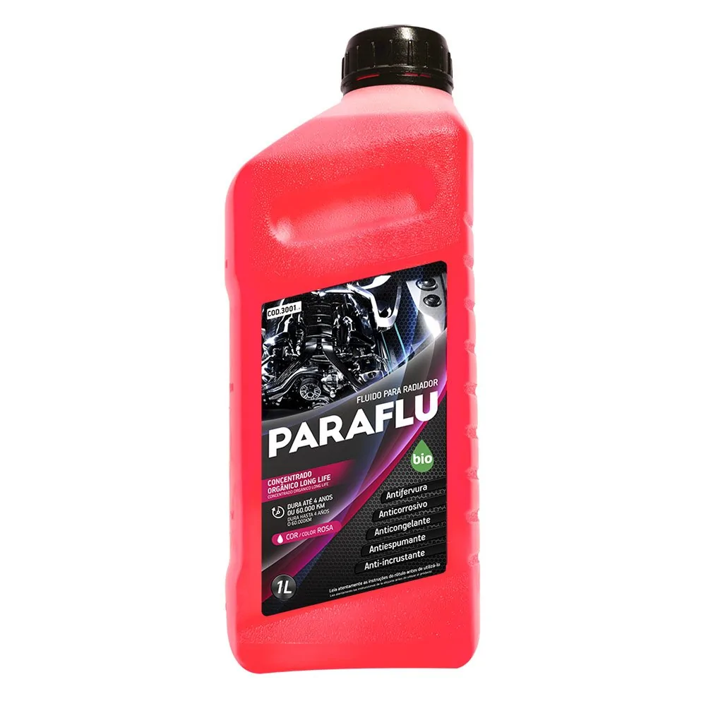 Paraflu Bio Fluido Conc. Organico Long Life Rosa 1lt Cc