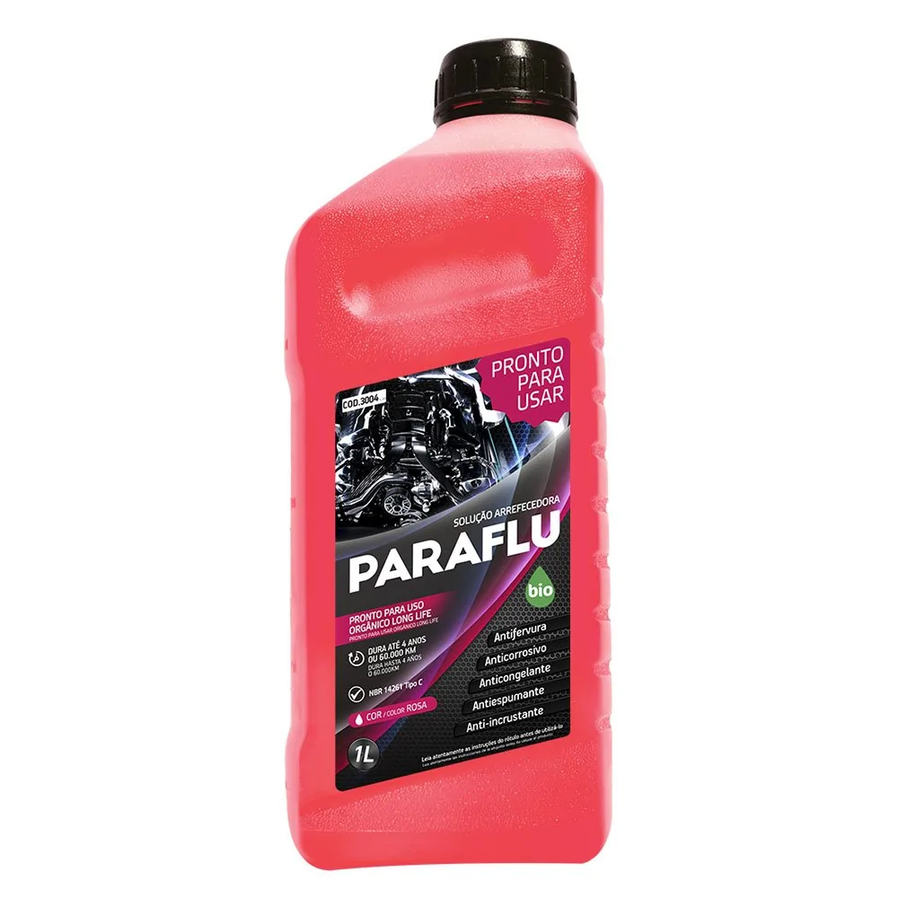 Paraflu Bio Pronto P/ Uso Long Life Rosa 1l C’