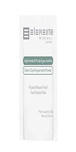 Argila Verde E Po De Agua Marinha 30g Elemento Mineral