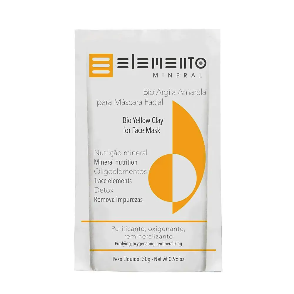 Sache Argila Amarela 30g Elemento Mineral