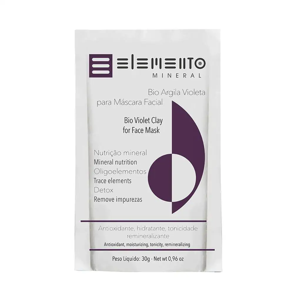 Argila Violeta 30g Elemento Mineral