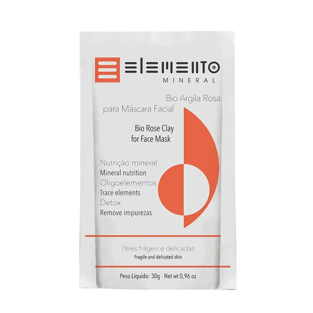 Argila Rosa 30g Elemento Mineral