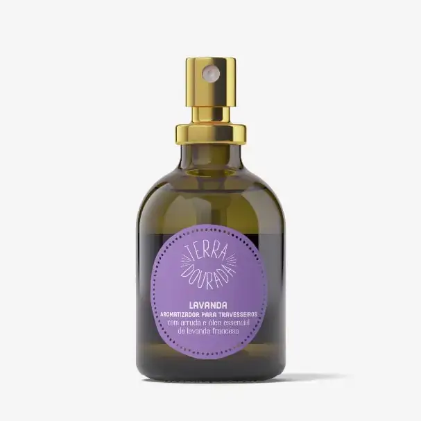 Aromatizador Para Travesseiro 50 Ml Terra Dourada