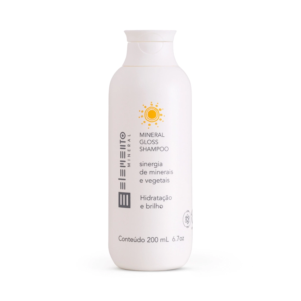 Shampoo Mineral Gloss Hidratacao E Brilho 200ml Lb0087 02/25