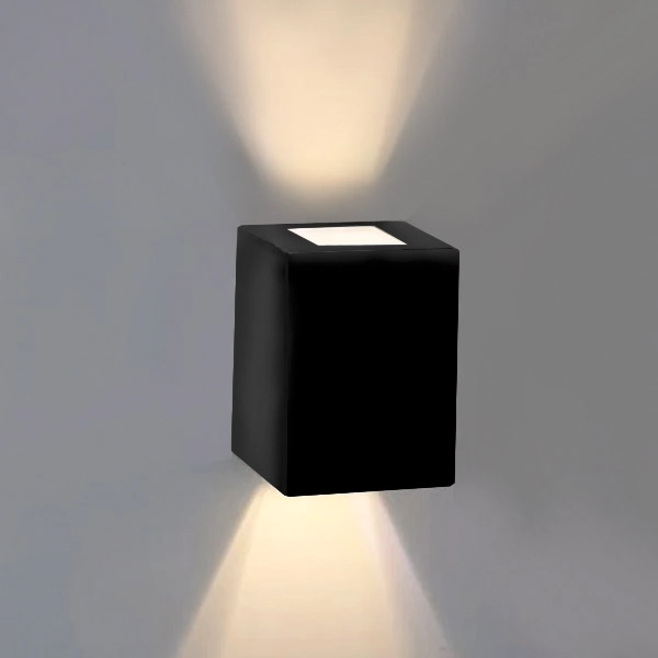 Arandela Munique C/2 Fachos Lisa G9 Preto-opl