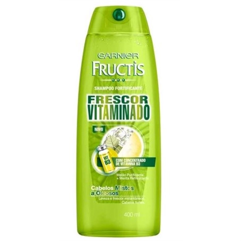 Shampoo Uso Diário Fructis 400ml Frescor Vitaminado Unit