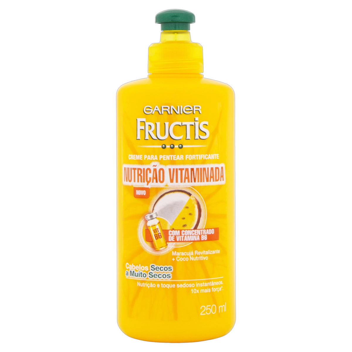 Creme Para Pentear Garnier Fructis Nutrição Vitaminada Frasco 250ml