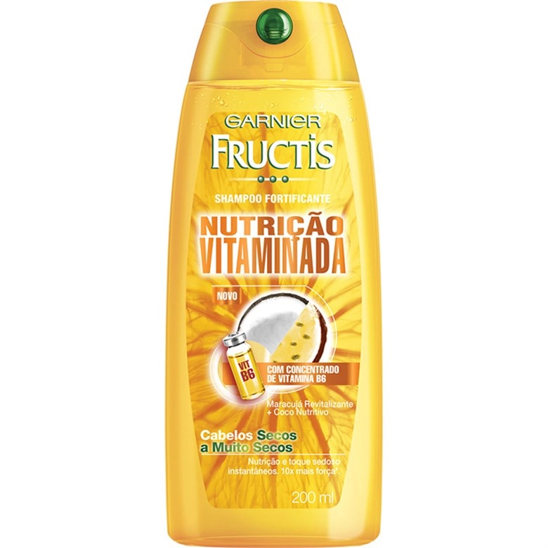 Shampoo Uso Diário Fructis 200ml Nutrição Vitaminada Unit