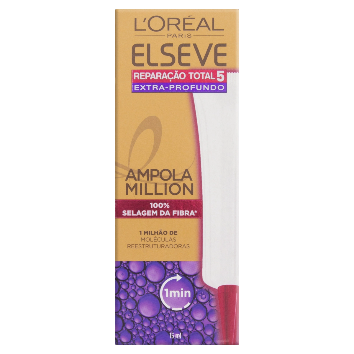 Ampola De Tratamento Loréal Paris Elseve Reparação Total 5 Extra Profundo Caixa 15ml
