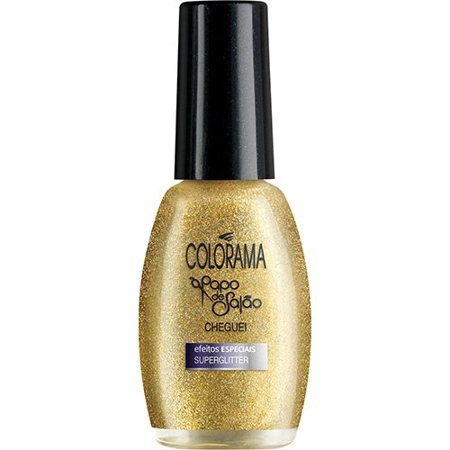 Esmalte Colorama Papo De Salão Cheguei Efeito Super Glitter