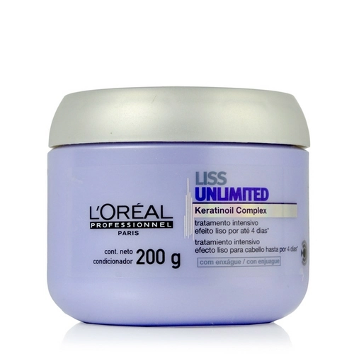 Liss Unlimited Máscara De Tratamento Intensivo 200g L Oréal Professionnel
