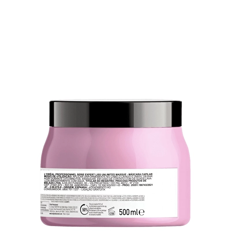 Mascara Capilar Expert Liss 500g L Oréal Professionnel