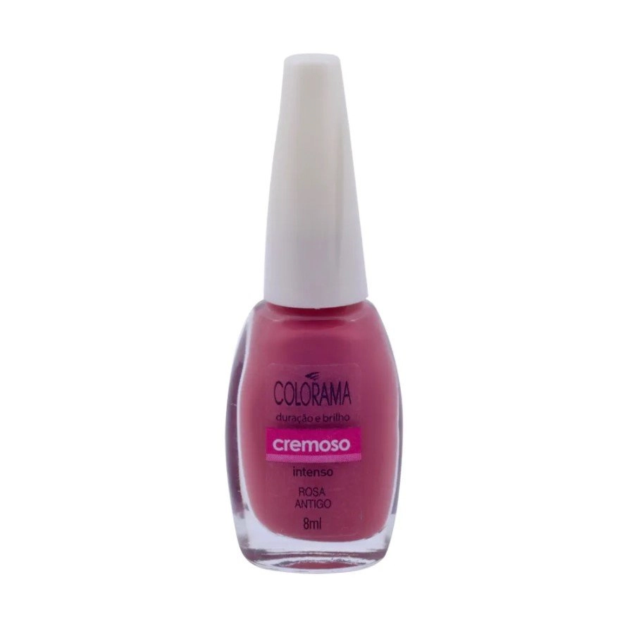Esmalte Cremoso Rosa Antigo 8ml Colorama