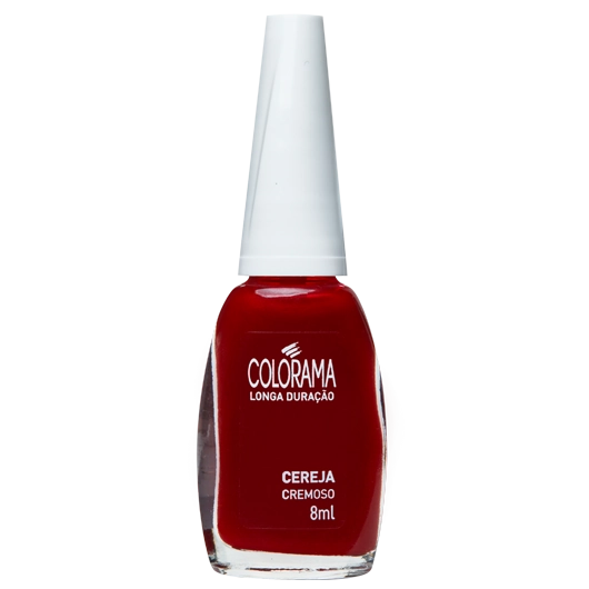 Esmalte Verniz E Cor Cereja 8ml Colorama