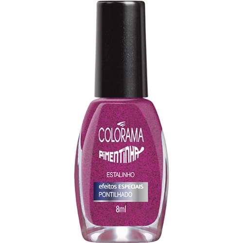 Esmalte Pimentinha Estalinho Efeitos Especiais Pontilhado 8ml Colorama