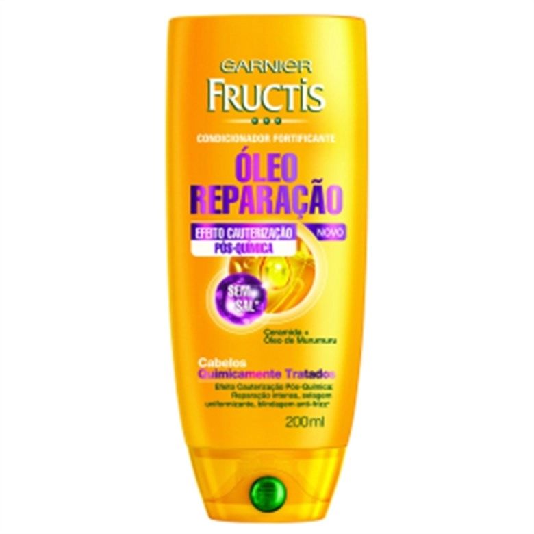 Condicionador Uso Diário Fructis 200ml óleo Reparação Química Unit