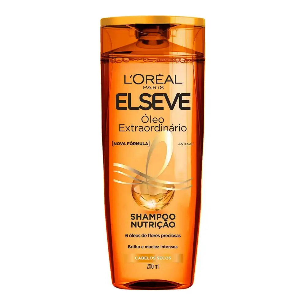 Shampoo Elseve Oleo Extraordinario Nutricao 200ml Loreal