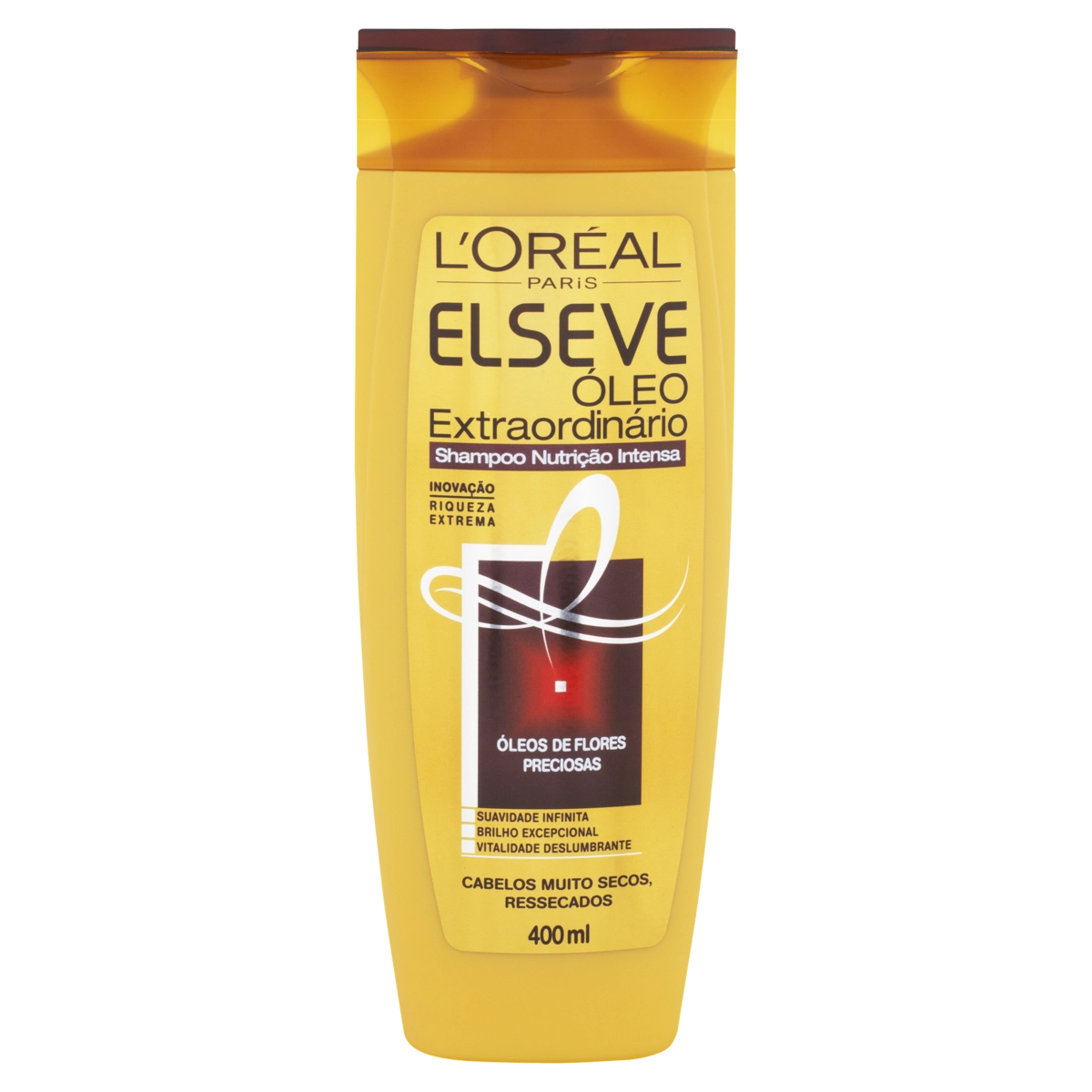 Shampoo Loréal Paris Elseve óleo Extraordinário Nutrição Intensa Frasco 400ml