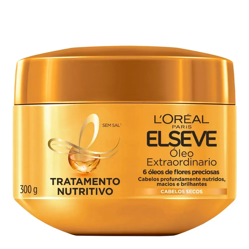 Creme de Tratamento L'Oréal Paris Elseve Óleo Extraordinário Nutrição Intensa 300g
