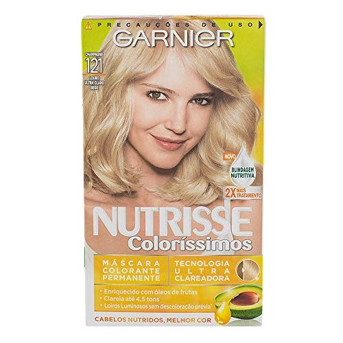 Tintura Garnier Nutris N 121 Louro Ult. Claro Bege
