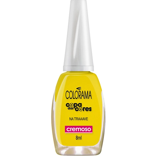 Esmalte Cremoso Copa Das Cores Na Traaave 8ml Colorama