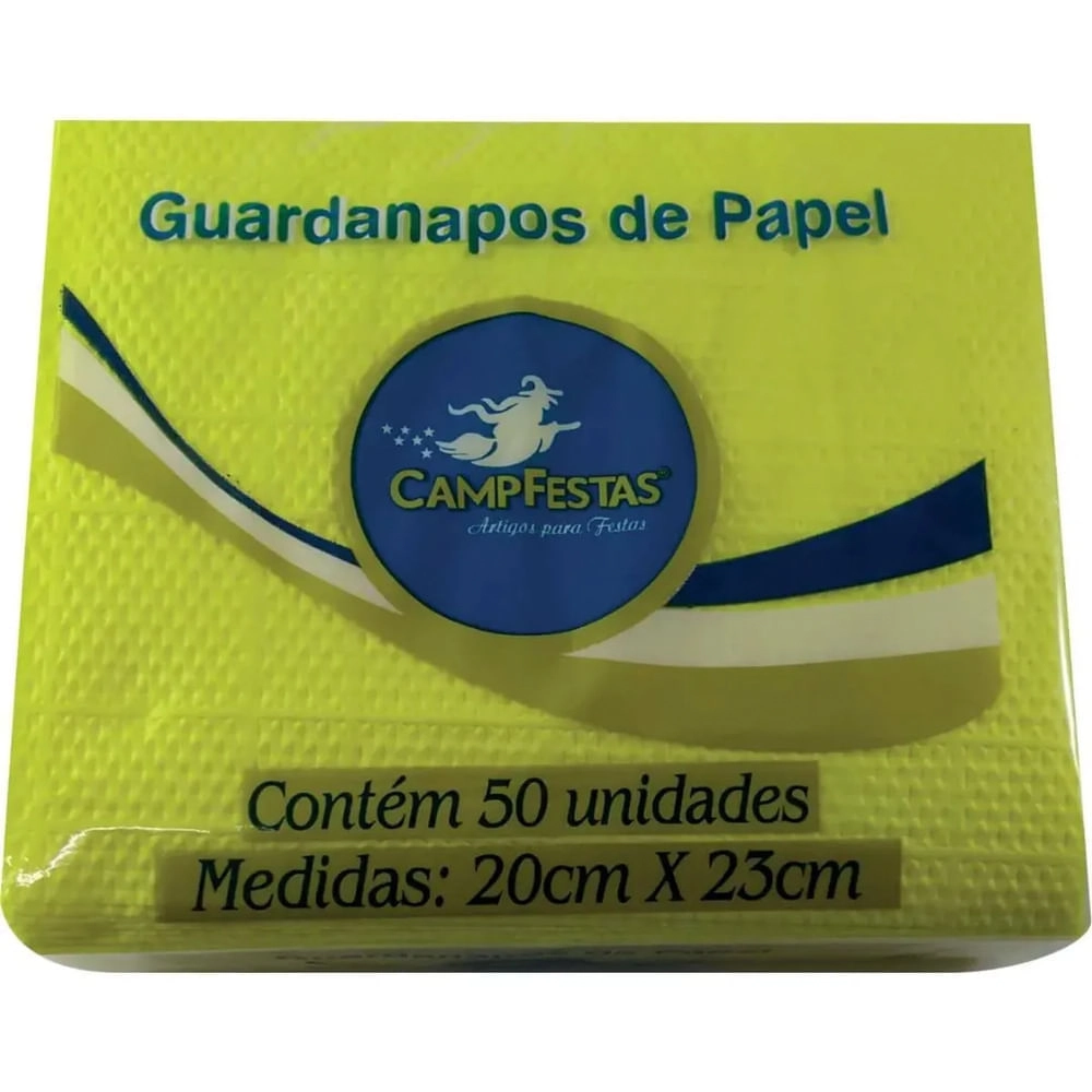 Guard 20x23 Amarelo C.50 Camp Festas