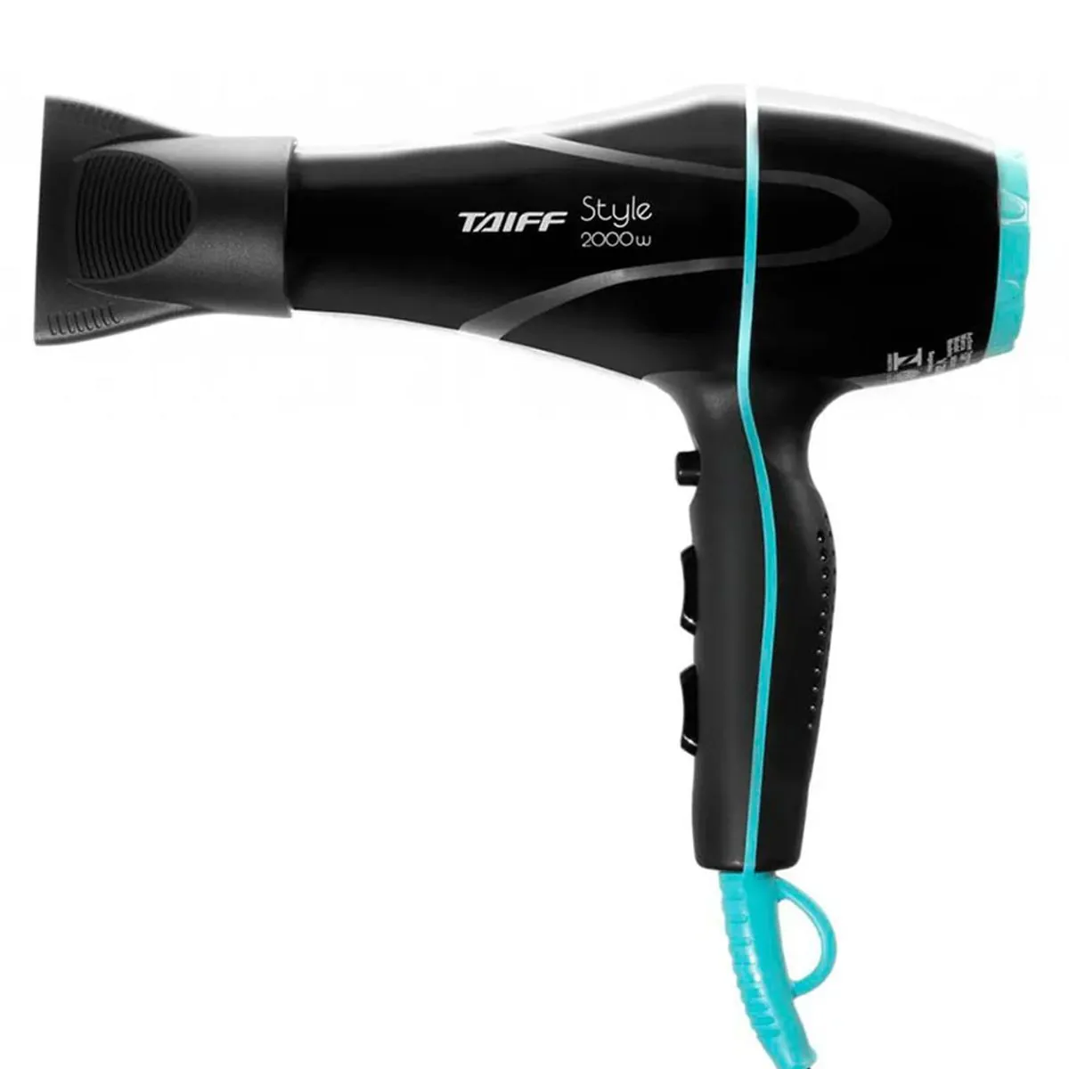 Secador de Cabelo Taiff Style, 2 Velocidades, 3 Temperaturas, 2000W, Preto - 110V
