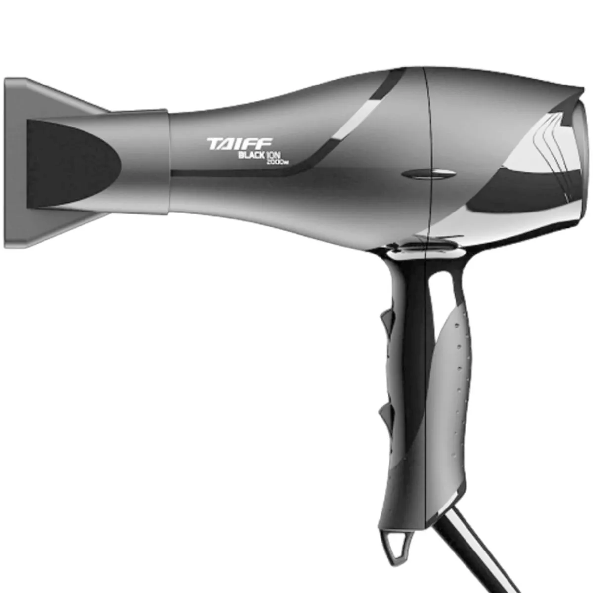 Taiff Secador Black Íon 2000w Preto 110v