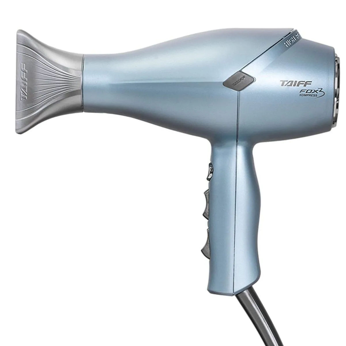 Secador de Cabelo Taiff Fox 3 Kompress Blue com 02 Velocidades e 2200W Azul - 110V