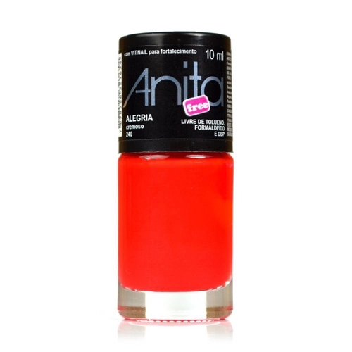 Anita Esmalte Coleção Free Alegria Cremoso 240