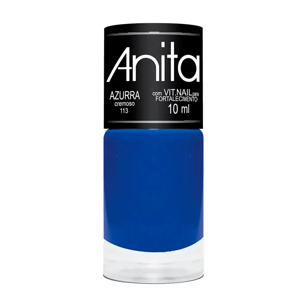 Esmalte Cremoso Azurra Anita Copa Do Mundo