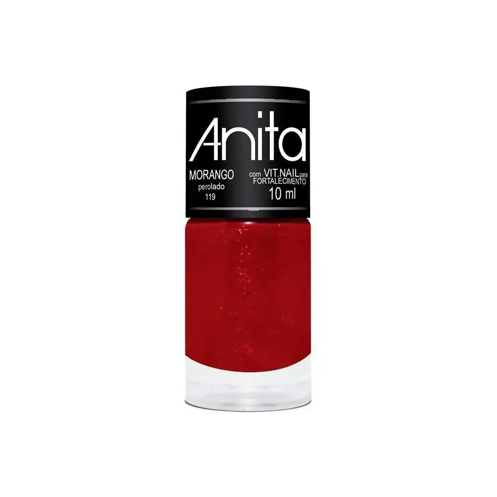 Esmalte Perolado Morango Anita 10Ml