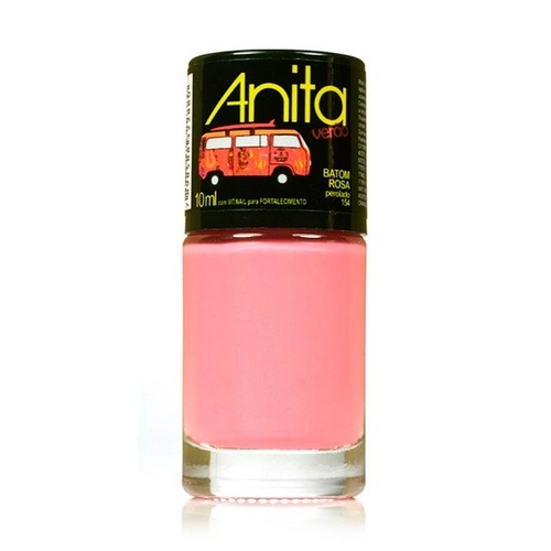 Anita Esmalte Coleção Verão Batom Rosa Perolado