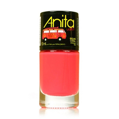 Anita Esmalte Coleção Verão Biquini Coral Cremoso