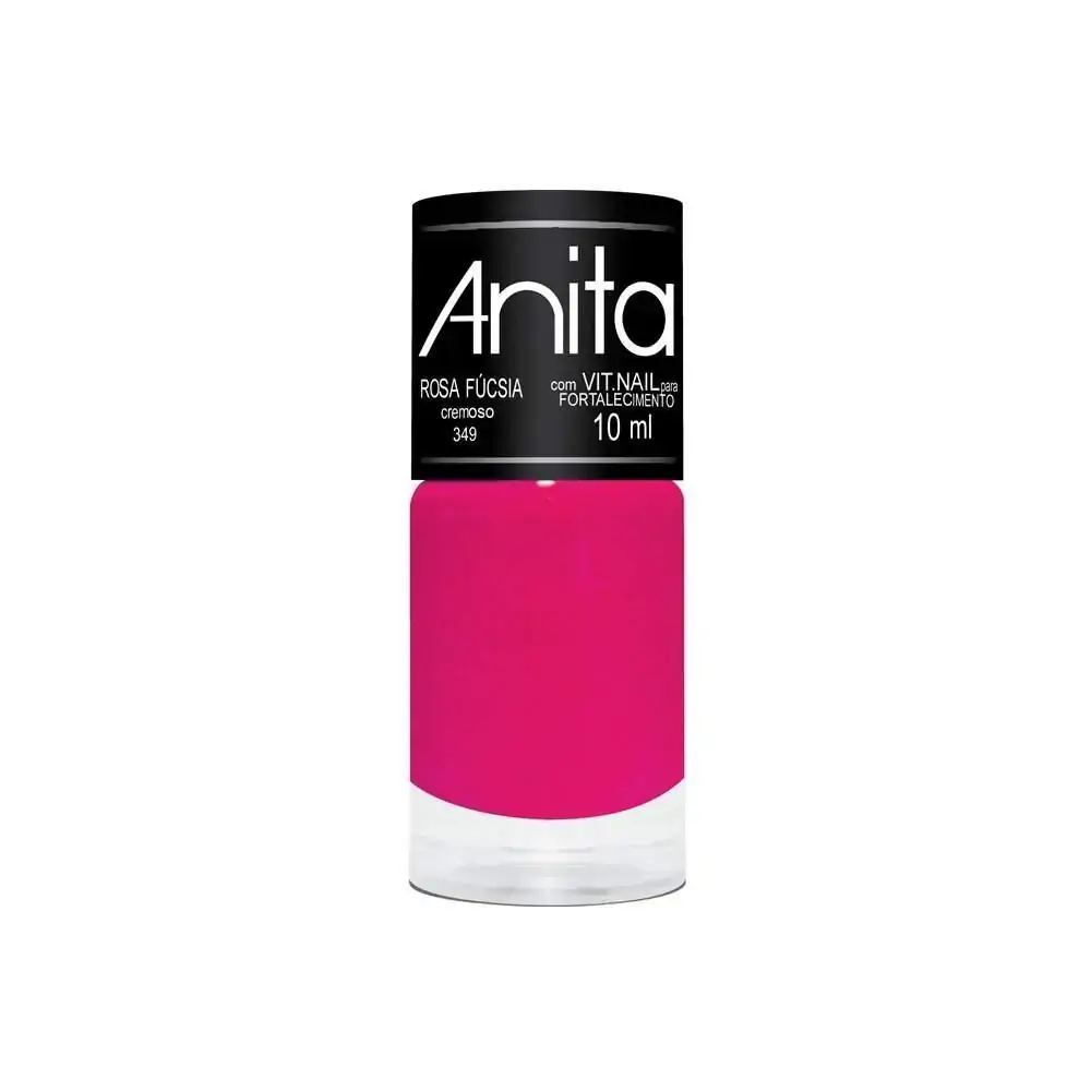 Esmalte Cremoso Rosa Fucsia Anita 10Ml