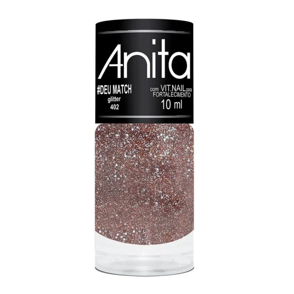 Esmalte Glitter Deu Match Anita 10Ml