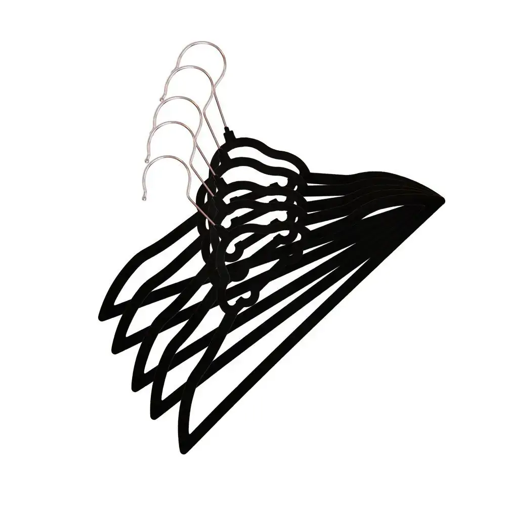 Cabide Vizapi Infantil 33x21cm C/5 Carro Preto