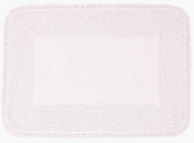 Tapete Vizapi Erode 50x70cm Branco