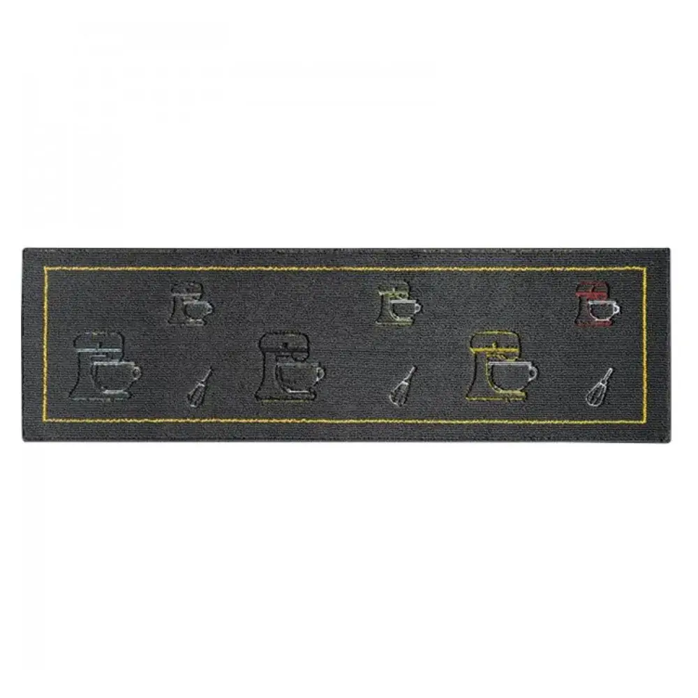 Tapete Vizapi Ganache 50x160cm Chumbo