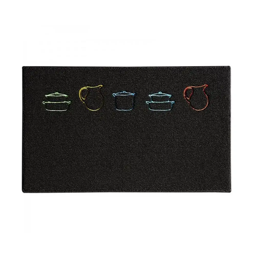 Tapete Vizapi Brownie 50x80cm Preto