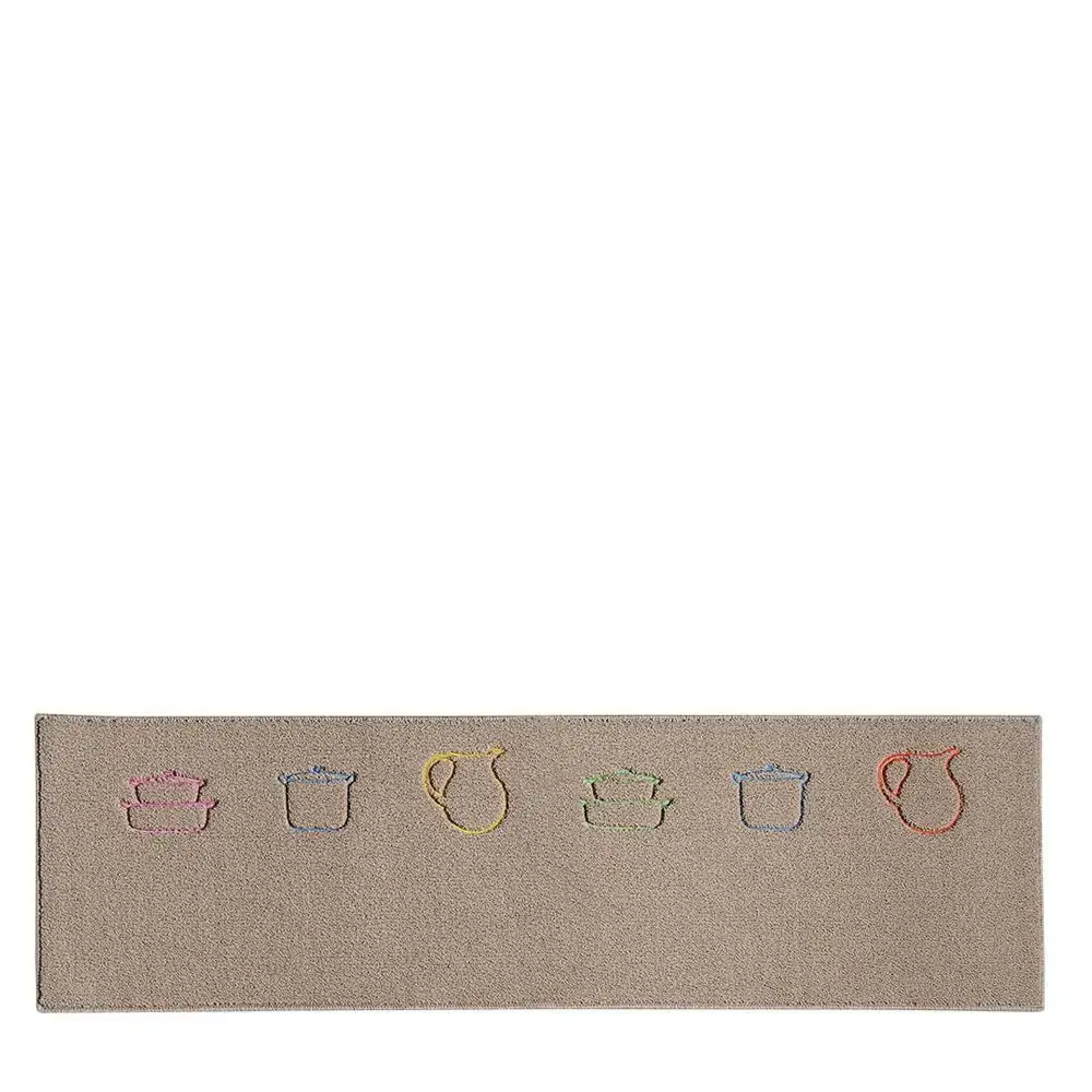 Tapete Vizapi Sufle 50x160cm Taupe