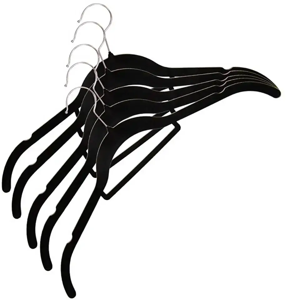 Cabide Vizapi Adulto 42x22cm Camisa Preto C/5